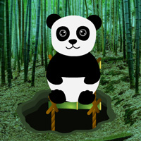 Free online html5 games - Bamboo Forest Panda Rescue game - WowEscape