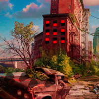 Free online html5 games - Big Abandoned City Escape game - WowEscape