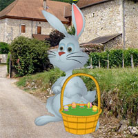 Free online html5 games - Big Easter Bunny Land Escape game - WowEscape