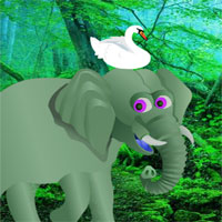 Free online html5 games - Big Elephant Land Escape game - WowEscape