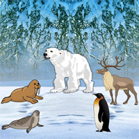 Free online html5 games - Big North Pole Escape game - WowEscape