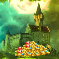 Free online html5 games - Big Treasure Castle Escape game - WowEscape