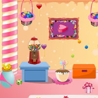 Free online html5 games - Bigescape Candy House game - WowEscape