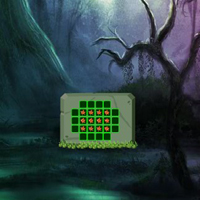 Free online html5 games - Dark Green Fantasy Forest Escape game - WowEscape