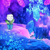 Free online html5 games - Fantasy Crystal Cluster Escape game - WowEscape