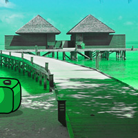 Free online html5 games - Holiday Secret Beach Escape game - WowEscape