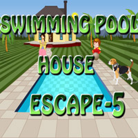 Free online html5 games - Swimming Pool House Escape-5 game - WowEscape