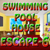 Free online html5 games - Swimming Pool House Escape-6 game - WowEscape