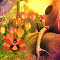 Free online html5 games - Thanksgiving Turkey Fairy Escape game - WowEscape