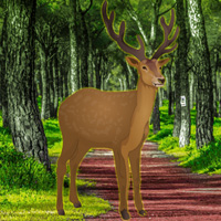 Free online html5 games - Trapped Deer Rescue game - WowEscape