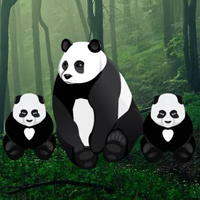 Free online html5 games - Baby Twin Panda Escape HTML5 game - WowEscape