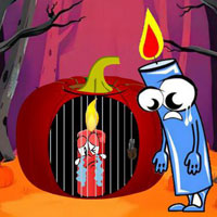 Free online html5 games - Crying Candle Escape game - WowEscape 