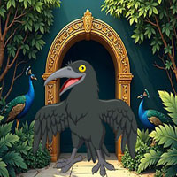 Free online html5 escape games - Cursed Crow Escape