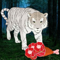 Free online html5 games - Feed The Hungry White Tiger HTML5 game - WowEscape