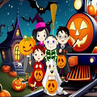 Free online html5 games - Halloween Family Escape game - WowEscape