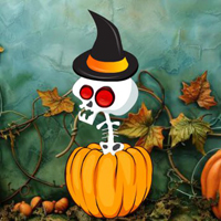 Free online html5 games - Halloween Lovely Garden Escape game - WowEscape