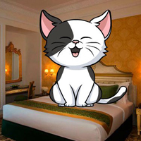 Free online html5 games - Pet White Cat Escape game - WowEscape 