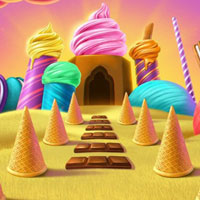 Free online html5 games - Sweet Candy World Escape game - WowEscape