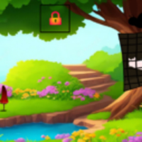 Free online html5 games - G2L White Kitten Rescue 1 game - WowEscape 