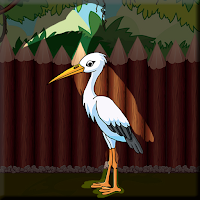 Free online html5 games - G2J Lovely Crane Bird Escape game 