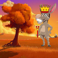 Free online html5 games - King Donkey Crown Escape game - WowEscape 