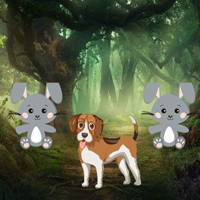 Free online html5 escape games -  Puppy Escape From Bunny Land