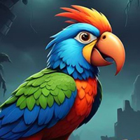 Free online html5 games - Bandit Parrot Escape game - WowEscape 