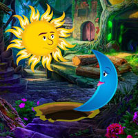 Free online html5 games - Sun Aiding The Moon game - WowEscape 