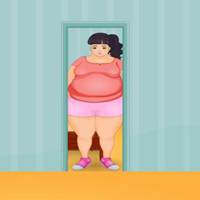 Free online html5 games - Cute Chubby Girl Escape game 