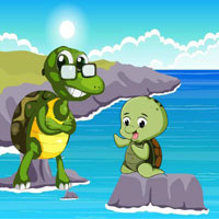 Free online html5 escape games - Wow Tortoise Saves The Infant