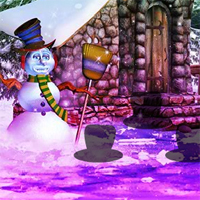Free online html5 games - Wow Fantasy Snowman World Escape game 