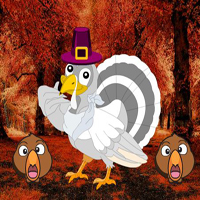 Free online html5 games - Wild White Turkey Escape game - WowEscape 