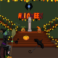 Free online html5 games - SiviGames End of Halloween game 