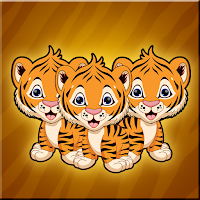 Free online html5 games - G2J Tiger Kids Rescue game - WowEscape 